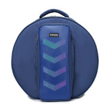 Maxbell Snare Drum Bag Portable Instrument Backpack Lightweight 14inch Backpack Case blue