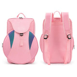 Maxbell Dumb Drum Bag Pocket Adjustable Strapes Lightweight for Student Travel Pink