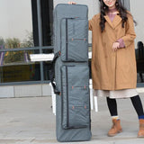 Maxbell Keyboard Bag Anti Shock Electronic Piano Cover Case Keyboard Carrying Case With Wheels