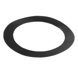 Maxbell 1 Piece Port Hole Protector Pads Drum Rings Easy to Use Non Slip Bass Drum Black