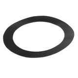 Maxbell 1 Piece Port Hole Protector Pads Drum Rings Easy to Use Non Slip Bass Drum Black