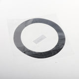 Maxbell 1 Piece Port Hole Protector Pads Drum Rings Easy to Use Non Slip Bass Drum Black