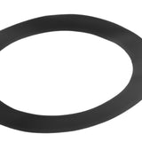 Maxbell 1 Piece Port Hole Protector Pads Drum Rings Easy to Use Non Slip Bass Drum Black