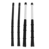 Maxbell Retractable Drum Brush Professional Nylon for Jazz Band Drummers White
