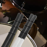 Maxbell Retractable Drum Brush Professional Nylon for Jazz Band Drummers White