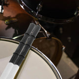 Maxbell Retractable Drum Brush Professional Nylon for Jazz Band Drummers White