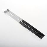 Maxbell Retractable Drum Brush Professional Nylon for Jazz Band Drummers White