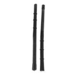 Maxbell Retractable Drum Brush Professional Nylon for Jazz Band Drummers Black