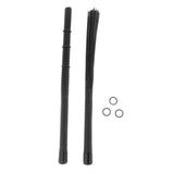 Maxbell Retractable Drum Brush Professional Nylon for Jazz Band Drummers Black