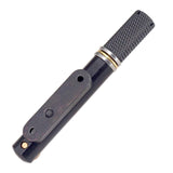 Maxbell Headless Guitar Bridge Tailpiece for Headless Electric Guitar Accessory Black