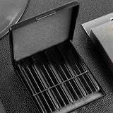 Maxbell Reed Case 8 Grids Sax Alto Storage Box Saxophone Reeds Case Box for Clarinet
