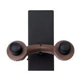 Maxbell LED Guitar Wall Mount Bracket Support Stand Display for Ukulele  Red Light