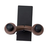 Maxbell LED Guitar Wall Mount Bracket Support Stand Display for Ukulele  Green Light