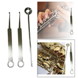 Maxbell Clarinet Reed Needle Tool Spring Hook for Saxophone Clarinet Woodwind Instrument Reed Needle