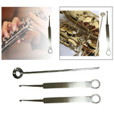 Maxbell Clarinet Reed Needle Tool Spring Hook for Saxophone Clarinet Woodwind Instrument Reed Needle
