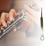 Maxbell Clarinet Reed Needle Tool Spring Hook for Saxophone Clarinet Woodwind Instrument Reed Needle