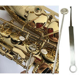 Maxbell Clarinet Reed Needle Tool Spring Hook for Saxophone Clarinet Woodwind Instrument Reed Needle and Cap