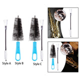 Maxbell Saxophone Clean Brush Professional Durable for Clarinet Flute Saxophone Style A