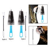 Maxbell Saxophone Clean Brush Professional Durable for Clarinet Flute Saxophone Style A
