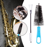 Maxbell Saxophone Clean Brush Professional Durable for Clarinet Flute Saxophone Style C