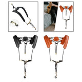 Maxbell Sax Harness Saxophone Strap Adults and Children Sax Bass Tenor Alto Black