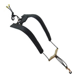 Maxbell Sax Harness Saxophone Strap Adults and Children Sax Bass Tenor Alto Black