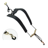 Maxbell Sax Harness Saxophone Strap Adults and Children Sax Bass Tenor Alto Black