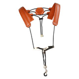 Maxbell Sax Harness Saxophone Strap Adults and Children Sax Bass Tenor Alto Brown