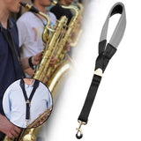 Maxbell Saxophone Neck Strap Thickened Pad Saxophone Shoulder Harness for Soprano Strap
