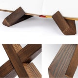 Maxbell Portable Cookbook Holder for Kitchen Countertop Shelf Living Room