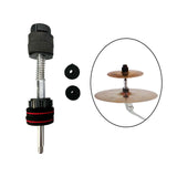 Maxbell Hi Hat Cymbal Clutch Stand Post for Percussion Accessories Replace Repair Black