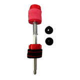 Maxbell Hi Hat Cymbal Clutch Stand Post for Percussion Accessories Replace Repair Red