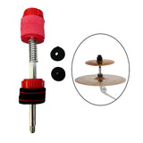 Maxbell Hi Hat Cymbal Clutch Stand Post for Percussion Accessories Replace Repair Red