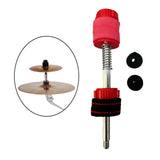 Maxbell Hi Hat Cymbal Clutch Stand Post for Percussion Accessories Replace Repair Red