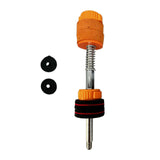 Maxbell Hi Hat Cymbal Clutch Stand Post for Percussion Accessories Replace Repair Orange