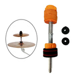 Maxbell Hi Hat Cymbal Clutch Stand Post for Percussion Accessories Replace Repair Orange