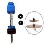 Maxbell Hi Hat Cymbal Clutch Stand Post for Percussion Accessories Replace Repair Blue