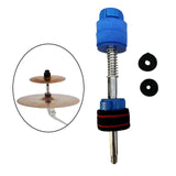 Maxbell Hi Hat Cymbal Clutch Stand Post for Percussion Accessories Replace Repair Blue