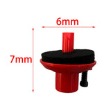 Maxbell Hi Hat Clutch Pad Repair Part Stable Durable Mounts Hardware Wear Resistant Red