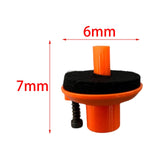 Maxbell Hi Hat Clutch Pad Repair Part Stable Durable Mounts Hardware Wear Resistant Orange