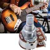 Maxbell Potentiometer Double Layer Potentiometer volume Control Pots for Guitar MN250K
