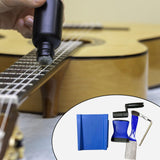 Maxbell Guitar Maintenance Kit DIY Kit Accessories Neck Bracket for Violin Ukulele Blue