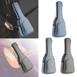 Maxbell 41 inch Guitar Gig Bag Bag Holder Sturdy Portable Extra Thicker for Folk Dark grey