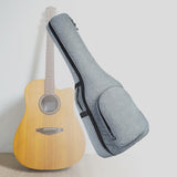 Maxbell 41 inch Guitar Gig Bag Bag Holder Sturdy Portable Extra Thicker for Folk Dark grey