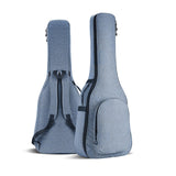 Maxbell 41 inch Guitar Gig Bag Bag Holder Sturdy Portable Extra Thicker for Folk Light blue