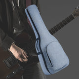 Maxbell 41 inch Guitar Gig Bag Bag Holder Sturdy Portable Extra Thicker for Folk Light blue