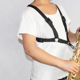 Maxbell Saxophone Shoulder Strap Sax Harness Shoulder for Baritone Alto Training