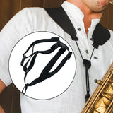 Maxbell Saxophone Shoulder Strap Sax Harness Shoulder for Baritone Alto Training