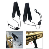 Maxbell Saxophone Neck Strap Breathable Comfortable Belt for Tenor Beginners Gifts Open Buckle