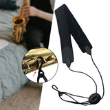 Maxbell Saxophone Neck Strap Breathable Comfortable Belt for Tenor Beginners Gifts Open Buckle